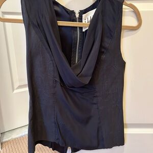 Elegant Black Sleeveless Top